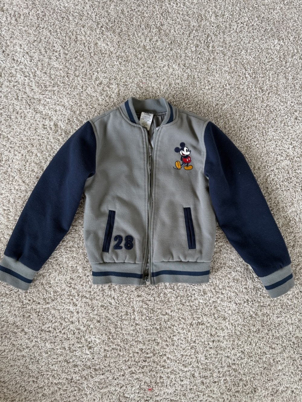 Disney Mickey Mouse Kid’s Bomber Jacket